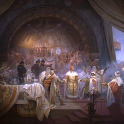 THE SLAV EPIC - Municipal house