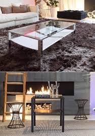 Features a transitional design inspired by ancient horse bridles. Coffee Table With Two Tops Made Of Glass And Leather Idfdesign