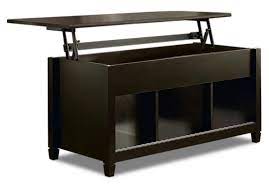 It features a nice design and operation. Edge Water Coffee Table With Lift Top Estate Black The Brick