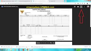 Download blangko kk kosong asli. Format Kartu Keluarga Kk Kosong Buwoh Com