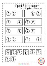 Matematik tadika aktiviti prasekolah kraftangan prasekolah. Buku Aktiviti Matematik Mengira 1 Hingga 10 02 Kitpramenulis