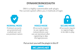Lo bueno de los servidores es que no necesitas tener tu ordenador físico encendido para que esté la partida online, y que todos los progresos se . Dynamicbungeeauth Premium Command Semi Premium System Sessions Spigotmc High Performance Minecraft