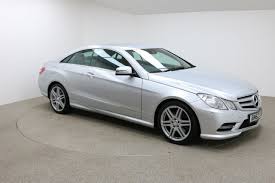2012 Silver Mercedes Benz E Class Coupe 2 1 E250 Cdi Blueefficiency S S Sport 2d Auto 204 Bhp Full Service History Used Mercedes Benz Cars For Sale Car Finance