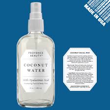 Buy Provence Beauty Face Body Mist Spray Hydrating Coconut Water With Moisturizing Hyaluronic Acid Instant Cooling Conditoning Hydrating 8 Fl Oz Online In Indonesia B07dm8jt42