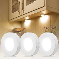 Led Under Cabinet Lighting Kit 2watt Warm White Led Puck Lights With Ul Listed Power Adapter For Closet Under Counter Lighting Kitchen Cabinet Surface Recessed Mount 3pcs Walmart Com Walmart Com