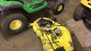 Maybe you would like to learn more about one of these? How To Remove Mower Deck On A John Deere D140 Youtube