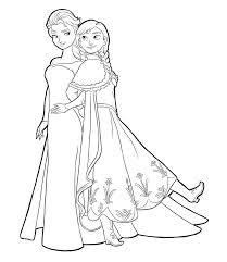 Your details are safe with cancer research uk cancer has affected my close family hugely in the last 3 years. Anna With Elsa Coloring Page Free Printable Coloring Pages For Kids