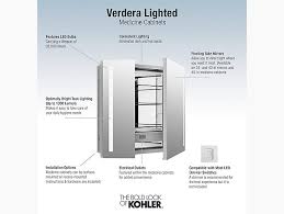 To help you find the perfect lighted medicine cabinet, we continuously put forth the effort to update and photo: K 99009 Tlc Na Verdera Lighted Medicine Cabinet 34 X 30 Kohler