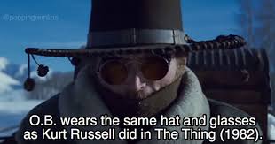 Kurt russell the thing rj macready poster print chris oz fulton chrisozfulton. 15 Fun Facts About The Hateful Eight Fail Blog Funny Fails