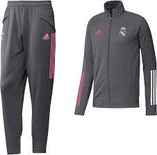 Adidas performance real madrid trainingsanzug herren beige / schwarz neu. Real Madrid C F Unisex Saison 2020 21 Voller Trainingsanzug Offiziell Voller Trainingsanzug Offiziell Amazon De Sport Freizeit