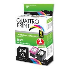 Cartouche d'encre hp instant ink. 2 Cartouches Compatibles 304xl