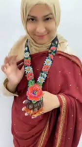 Loom beading Necklace 🥰, #loombeading #handmade #handmadewithlove  #handmadejewelry #crafts @top fans