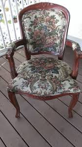 Victorian Tapestry Arm Chair On Sale Is By Youniqueattictreaure 175 00 Victorian Furniture Chair Victorian Tapestries