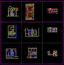 Progecad is a professional 2d/3d dwg cad application with the same dwg drawings as acad. Cad Drawing Public Bathrooms Various Design Layouts