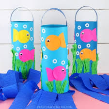 I recently designed this olympic craft for onlinelabels.com. Fish Windsocks I Heart Crafty Things