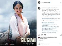 Jun 29, 2021 · shershaah is directed by vishnu vardhan and also stars kiara advani. Kiara Advani Shares New Poster Of Shershaah To Celebrate Story Of Dimple Cheema S Resilience