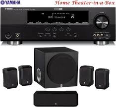 Yamaha 3dready 500 Watt 51channel Home Theater Receiver With Yamaha 51channel Home Theate Home Theater Speaker System Home Theater System Home Theater Receiver