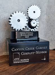 Canyon creek manufactures affordable, quality cabinets at our facility in monroe, wa. Manufacturing Excellence Award Canyon Creek Cabinet Company