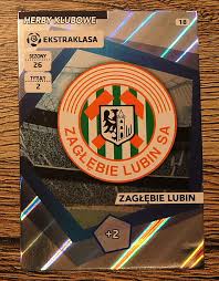Ubolewają, że ktoś zniszczył ciężką pracę artysty, Ekstraklasa 2016 Herby Herb Logo Zaglebie Lubi 18 7102387564 Oficjalne Archiwum Allegro