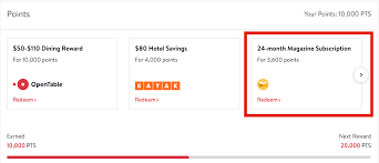 Remaining point balance enquiry, point expiry and transaction history. Redeem Opentable Points For Magazine Subscriptions