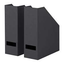 Tjena Magazine File Black Ikea Magazine Files Ikea Desk Paper Organizer