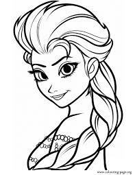 Coloring Pages From Frozen In This Awesome Coloring Page From The Upcoming Movie Frozen You Wil Frozen Para Colorear Dibujos Dibujos Para Colorear