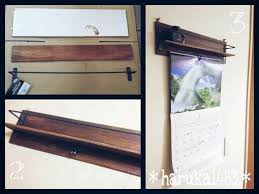 diy ホームセンターで買ったファルカタ材とセリアのアイアンバーでカレンダー掛けをdiy 1 オイルステイで着色 蜜蝋ワックスで仕上げる2 組み立て3 完成 diyインテリア カレンダー掛け ファルカタ 100均 diy 蜜蝋ワックス