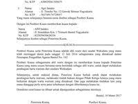 Contoh Surat Kuasa Ahli Waris Surat Surat Wasiat Tanda
