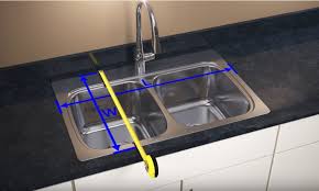 Standard kitchen sink size awesome stainless steel undermount. 7 Easy Steps To Measure Kitchen Sink