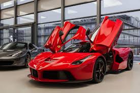 Writer and director john hughes had originally planned for the car to be a mercedes until he came across a replica of the '61 ferrari gt in a magazine. Red Ferrari Laferrari In Geneva Switzerland Gtspirit