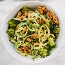 I couldnt keep the zucchini from sliding apart. Inspiralized Keto Zucchini Noodle Recipes