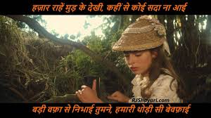 hindi shayari के लिए इमेज परिणाम