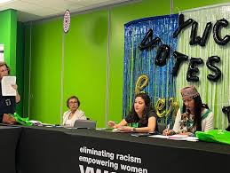 We were honored to have Angeline Evans, Vice President of Mission  Advancement at YWCA South Florida @ywcasouthfl, speak with our “Women  United for Equity” @StateIVLP group this month. Angeline, known for her