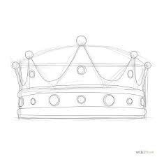 Pin On Crown Drawing Reference