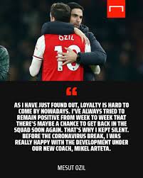 Oktober 1988 in gelsenkirchen) ist ein deutscher fußballspieler. Goal On Twitter Loyalty Is Hard To Come By Mesut Ozil Reacts To Arsenal S Decision To Leave Him Out Of Their Premier League Squad Https T Co Xm8sxszlob