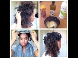 Deep Conditioning On Dry Natural Hair Youtube