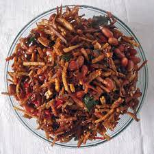 Crispy Kering Tempe Recipe Sweet Sticky Tempe Tempeh Recipes Tempe Recipe Anchovy Recipes