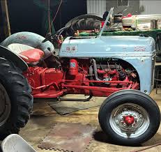 Image result for Red 1952 Tractor