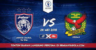 Siaran langsung akhir piala malaysia menyaksikan pertembungan antara johor darul ta'zim menentang kedah dalam perlawanan akhir tm piala malaysia 2017 yang akan berlangsung pada malam ini, 4hb november 2017 di stadium shah alam jam 9.00 malam. Previu Msl 2019 Jdt Mahu Terus Konsisten Kedah Cari Hadiah Hari Raya