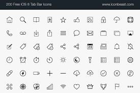 The latest update to ios brings a revolutionary personalization like never what's even better is if you can find something that really represents who you are. 500 Free Ios Tab Bar Icons Free Design Resources