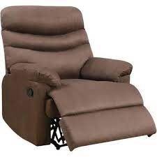 Homall recliner chair padded seat pu leather for living room single sofa recliner modern recliner seat club chair home theater seating (black) 4.3 out of 5 stars 9,954 $127.99 $ 127. Global Furniture Gr91491brown Concord Brown Recliner Brandsmart Usa