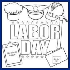 Printable Labor Day Coloring Page And Song Kiboomu Worksheets Labor Day Crafts Happy Labor Day Coloring Pages For Kids