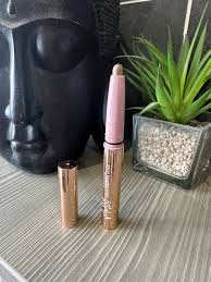 MALLY Split Shadow Stick eyeshadow : WARM SMOKE ( matte & shimmery nude ) |  eBay UK