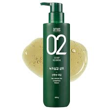 Scalp sebum doesn't necessarily cause hair loss, but if it is excessive then it can lead to issues with the overall health of your hair. Amos Professional The Green Tea Shampoo Fresh For Oily Scalp 17 6oz 500g Anti Thinning Anti Hair Loss Shampoo For Hair Growth And Cleanse Excess Sebum Korean Hair Salon Brand