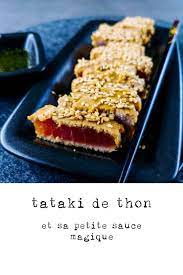 Tataki De Thon Recette Japonaise La Cerise Sur Le Maillot Recette Recettes De Cuisine Recette Cuisine Et Boissons