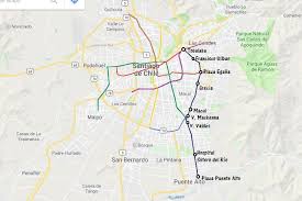 Lunes a viernes de 05:00 hrs a 00:32 hrs. Guia Todo De Linea 4 Metro De Santiago Chile