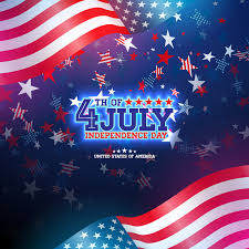 July is the seventh month of the year (between june and august) in the julian and gregorian calendars and the fourth of seven months to have a length of 31 days. 4 Juli Independence Day Van De Vs Vector Illustratie Fourth Of July American National Celebration Design 548039 Download Free Vectors Vector Bestanden Ontwerpen Templates