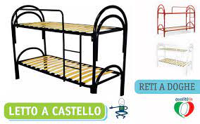 I prezzi per i letti a castello a scomparsa oscillano tra i 400 e i 2500 euro. Letti A Castello Economici In Ferro 100 Made In Italy Scomponibili