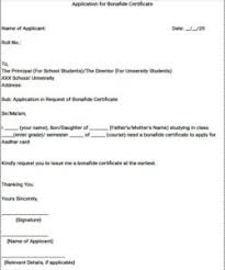 How to write a letter for bonafide certificate in use for open a bank account? Bonafide Certificate New Formats 2021 Application Process Documents Study Woo