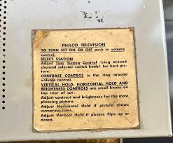 Image result for Yellow 1958 Philco